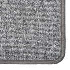 Tapis de couloir gris foncé 80x200 cm