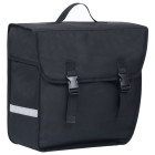 Sac de vélo simple pour porte-bagages étanche 21 l noir