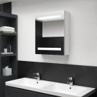 Armoire de salle de bain à miroir led 50x14x60 cm - Couleur au choix