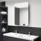 Armoire de salle de bain à miroir led 60x11x80 cm - Couleur au choix