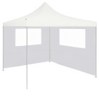 Paroi latérale de belvédère avec fenêtres 4x2 m blanc