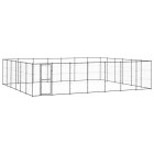 Chenil extérieur cage enclos parc animaux chien d'extérieur pour chiens acier 50,82 m²  02_0000374