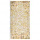 Tapis à tissage plat d'extérieur 100x200 cm jaune