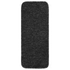 Tapis d'escalier 15 pcs 60x25 cm anthracite rectangulaire