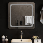 Miroir de salle de bain à led 60x60 cm