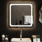 Miroir de salle de bain à led 60x60 cm