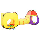 Tente de jeu pour enfants multicolore 255x80x100 cm