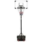 Support de basket-ball transparent 216-250 cm polycarbonate