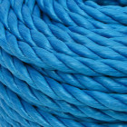 Corde de travail bleu polypropylène - Longueur et diamètre au choix