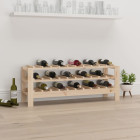 Casier à vin 109,5x30x42 cm bois de pin massif