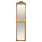 Miroir sur pied doré 45x180 cm