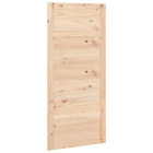 Porte de grange 90x1,8x204,5 cm bois massif de pin