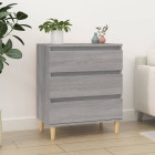 Buffet sonoma gris 60x35x70 cm bois d'ingénierie