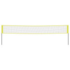 Filet de volley-ball jaune et noir 823x244 cm pe tissu