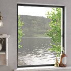 Moustiquaire pour fenêtres anthracite 100x120 cm