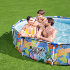 Ensemble de piscine steel pro cadre 305x66 cm