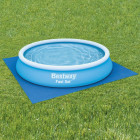 Tapis de sol pour piscine flowclear 396x396 cm