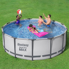 Ensemble de piscine ronde steel pro max 396x122 cm