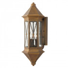 Applique brighton, laiton et verre, grande