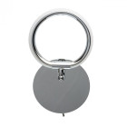 Spot chromé techno 1 ampoule 18 cm