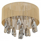 Plafonnier chromé elegance 9 ampoules 46 cm