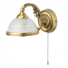 Applique murale laiton classic 1 ampoule 24 cm