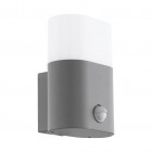 Applique led à capteur d'extérieur favria 1x11w aluminium argenté