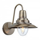 Applique fisherman, laiton antique