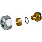 Adaptateur à compression pour tube multicouche R179AM - pour alésage de 16 et multicouche de 20