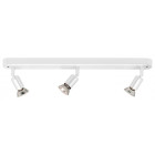 Barre 3 ampoules runner, blanc