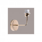 Applique murale dorée megapolis 1 ampoule 16 cm