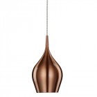 Suspension cuivre 12cm vibrant, en aluminium