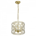 Suspension dorée classic 3 ampoules 31 cm