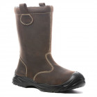 Botte de sécurité fourrée en cuir 100% sans métal coverguard covellite s3 ci src - Taille au choix