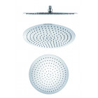 Tête de douche ronde en inox chromé ø 300 mm angle d'inclinaison réglable