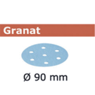 Abrasif STF D90/6 FESTOOL - grain 60 - 50 pièces - 497364