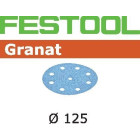 Abrasif STF FESTOOL - D125/90 - grain 40 - 50 pièces - 497165