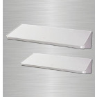 Etagère polypropylène blanc 215x185mm (accessibilité pmr)