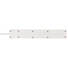 Multiprise bremounta 6 prises brennenstuhl - 3m - h05vv-f3g1.5 avec interrupteur - blanc - 1150651326