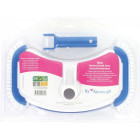 Balai haricot lesté + Brosses + Protection vinyle AQUALUX - 200158