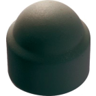 Boîte de 100 caches écrous hexagonaux noirs Ø 12mm ACTON - 8560012            