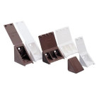 Boîte 100 Taquet Systemtac 101+ PRUNIER - marron - S+MP101