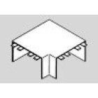 Angle Plat pour Moulure Electrique PVC 10x30 mm