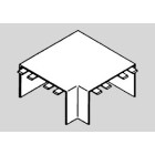 Angle Plat pour Moulure Electrique PVC 10x20 mm