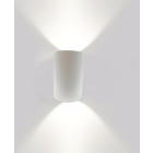 Applique murale led b20 6w ip44 blanc - couleur eclairage : blanc neutre 4000k - 5500k