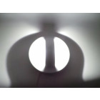 Applique murale led b31 7w ip44 blanc - couleur eclairage : blanc neutre 4000k - 5500k