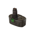 Batterie 18v 3.0ah ni-mh pour dewalt akku power - p316