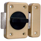 Verrou à bouton rxp 2104 vachette - ø 20 - c.40 mm - 16401000