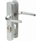 Ensemble secumax béquille 1338l/6349 vachette - clé i/70 entraxe 195 mm - argent - 0699880