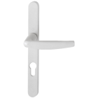 Ensemble de porte-fenêtre plaque étroite atlanta 1530/300lmsgl hoppe blanc crème 9001 entr.70 c.7 - ép.68/77 - 3305150